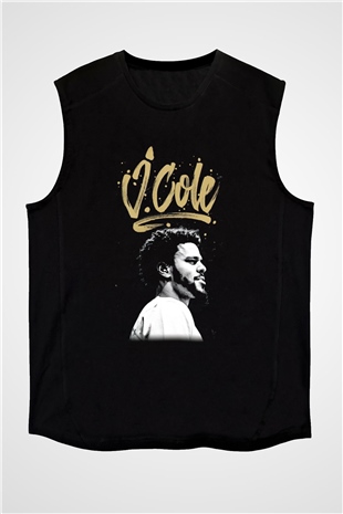 J. Cole Siyah Unisex Kolsuz Tişört