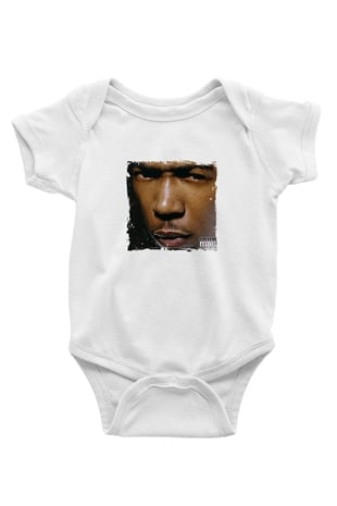 Ja Rule Baskılı Unisex Beyaz Bebek Body - Zıbın
