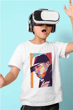 Ja Rule Beyaz Unisex Çocuk Tişört