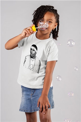 Ja Rule Beyaz Unisex Çocuk Tişört