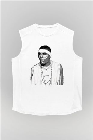Ja Rule Beyaz Unisex Kolsuz Tişört