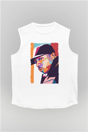 Ja Rule Beyaz Unisex Kolsuz Tişört