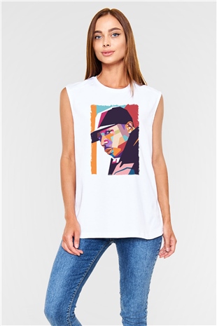 Ja Rule Beyaz Unisex Kolsuz Tişört