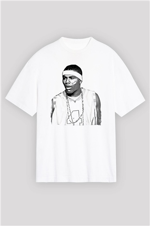 Ja Rule Beyaz Unisex Tişört T-Shirt - TişörtFabrikası