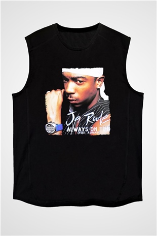 Ja Rule Siyah Unisex Kolsuz Tişört