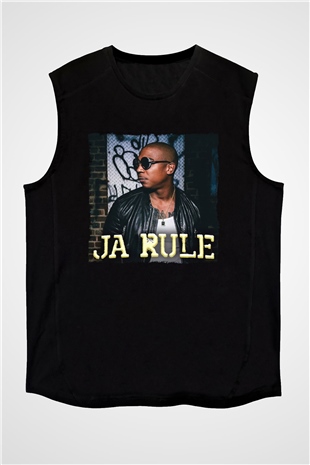 Ja Rule Siyah Unisex Kolsuz Tişört