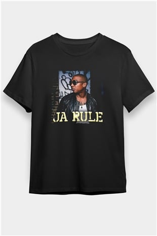 Ja Rule Siyah Unisex Tişört T-Shirt - TişörtFabrikası