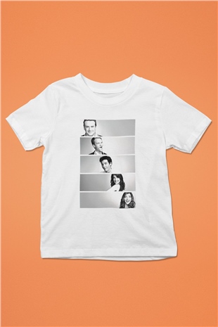 Jackass Baskılı Beyaz Unisex Çocuk Tişört