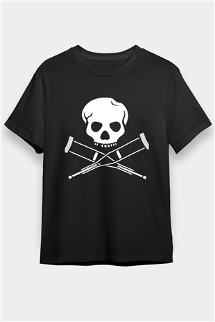 Jackass Siyah Unisex Tişört T-Shirt