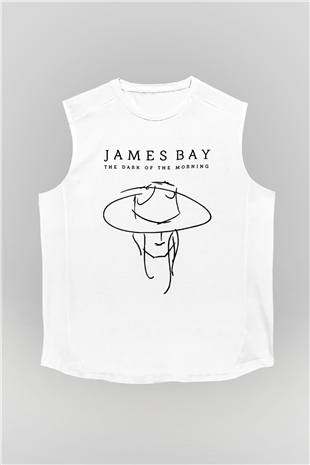 James Bay Beyaz Unisex Kolsuz Tişört