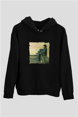 James Brown Baskılı Unisex Siyah Hoodie