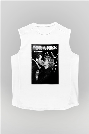 James Dean Beyaz Unisex Kolsuz Tişört