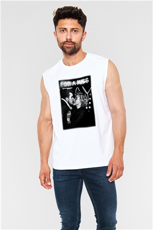 James Dean Beyaz Unisex Kolsuz Tişört