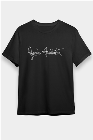 Janes Addiction Siyah Unisex Tişört T-Shirt - TişörtFabrikası