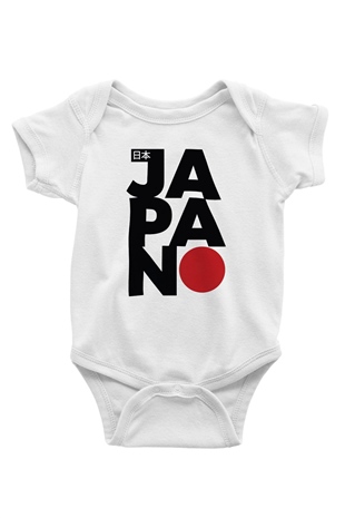 Japonya Beyaz Bebek Body - Zıbın