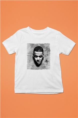 Jay-Z Beyaz Unisex Çocuk Tişört