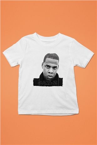 Jay-Z Beyaz Unisex Çocuk Tişört