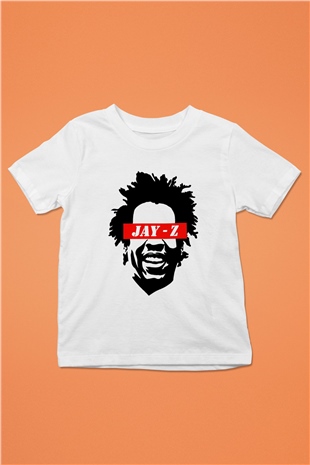 Jay-Z Beyaz Unisex Çocuk Tişört