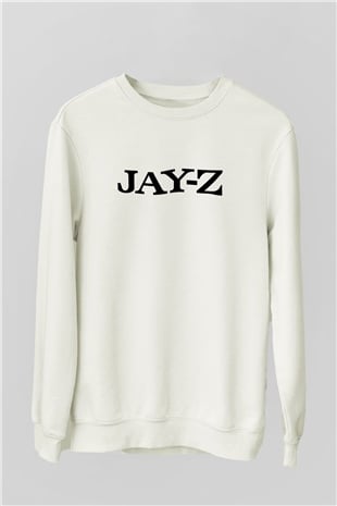 Jay-Z Beyaz Unisex Sweatshirt
