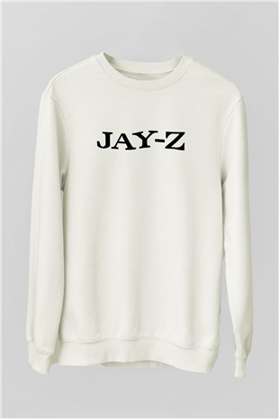 Jay-Z Beyaz Unisex Sweatshirt