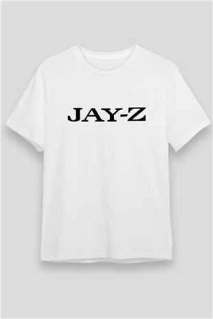 Jay-Z Beyaz Unisex Tişört T-Shirt - TişörtFabrikası