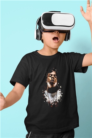 Jay-Z Siyah Unisex Çocuk Tişört
