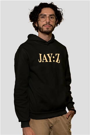 Jay-Z Siyah Unisex Hoodie