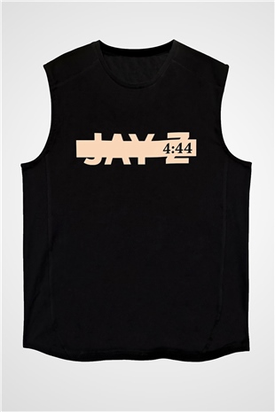 Jay-Z Siyah Unisex Kolsuz Tişört