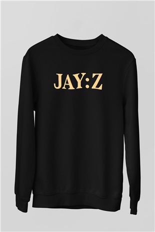 Jay-Z Siyah Unisex Sweatshirt