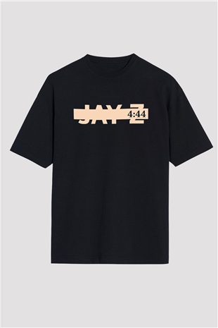 Jay-Z Siyah Oversize Tişört Oversize T-shirt - TişörtFabrikası