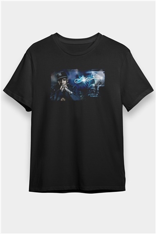 Jay-Z Siyah Unisex Tişört T-Shirt - TişörtFabrikası
