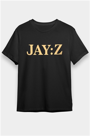 Jay-Z Siyah Unisex Tişört T-Shirt - TişörtFabrikası