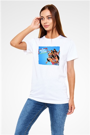 Jersey Shore Beyaz Unisex Tişört T-Shirt