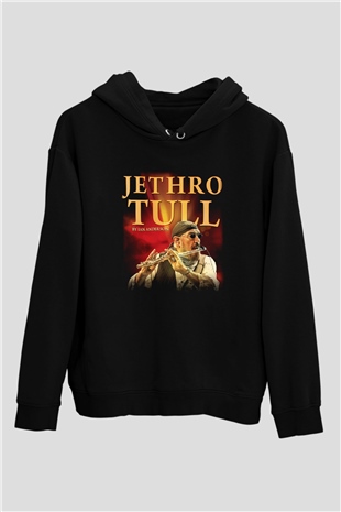 Jethro Tull Siyah Unisex Hoodie