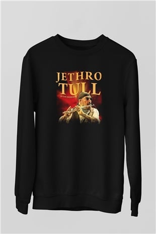 Jethro Tull Siyah Unisex Sweatshirt