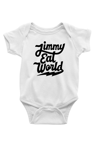 Jimmy Eat World Beyaz Bebek Body - Zıbın