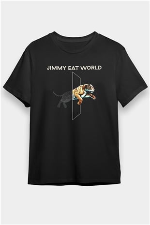 Jimmy Eat World Siyah Unisex Tişört T-Shirt - TişörtFabrikası