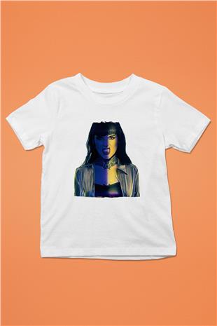 Jinjer Baskılı Beyaz Unisex Beyaz Çocuk Tişört - Tshirt