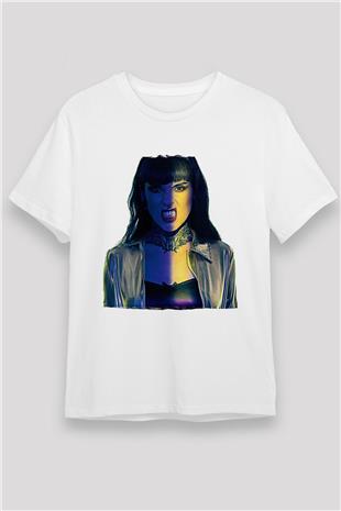Jinjer Baskılı Unisex Beyaz Tişört - Tshirt