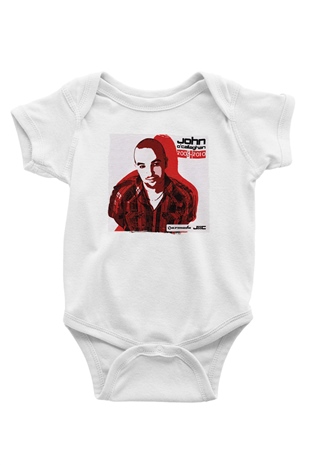 John Ocallaghan Beyaz Bebek Body - Zıbın