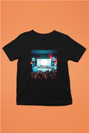 John Ocallaghan Siyah Unisex Çocuk Tişört