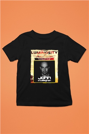 John Ocallaghan Siyah Unisex Çocuk Tişört