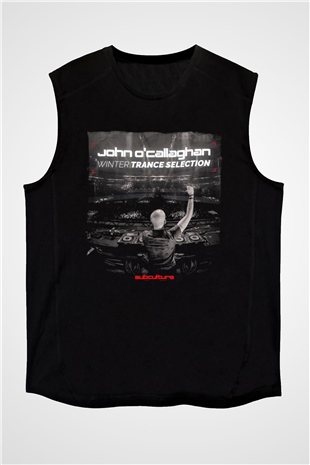 John Ocallaghan Siyah Unisex Kolsuz Tişört