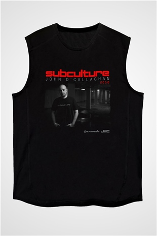 John Ocallaghan Siyah Unisex Kolsuz Tişört