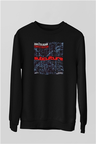 John Ocallaghan Siyah Unisex Sweatshirt