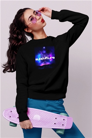 John Ocallaghan Siyah Unisex Sweatshirt