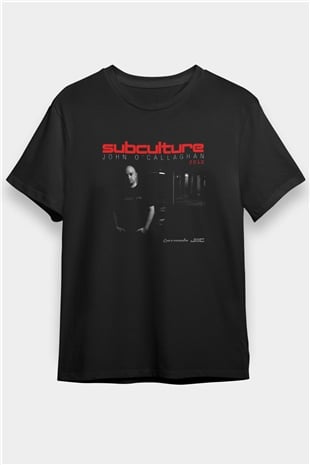 John Ocallaghan Siyah Unisex Tişört T-Shirt - TişörtFabrikası