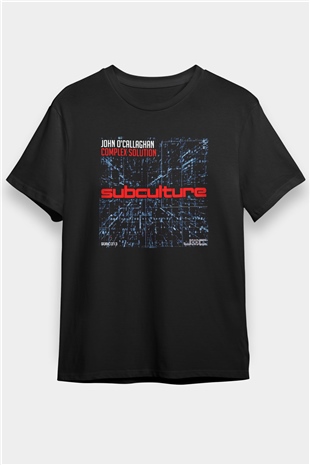 John Ocallaghan Siyah Unisex Tişört T-Shirt - TişörtFabrikası