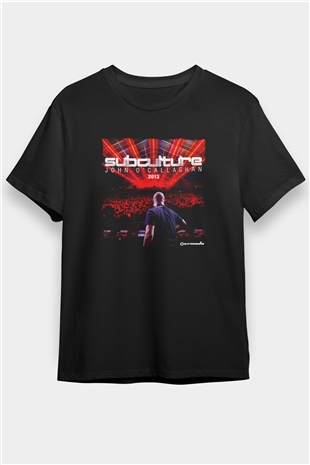 John Ocallaghan Siyah Unisex Tişört T-Shirt - TişörtFabrikası
