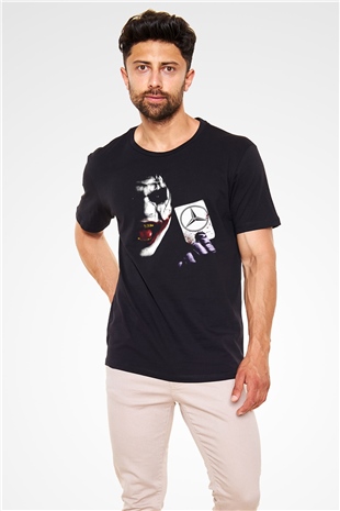 Joker Siyah Unisex Tişört T-Shirt